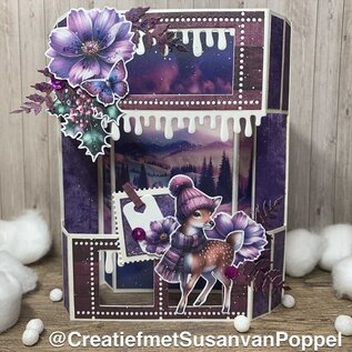 Crealies Knipvel Winter B