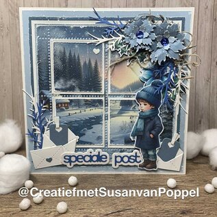 Crealies Tekst stans Speciale Post