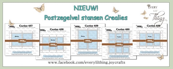 Postzegelvel stansen