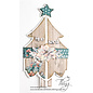 Card Deco Essentials Stencil Gnome for Christmas Tree A4