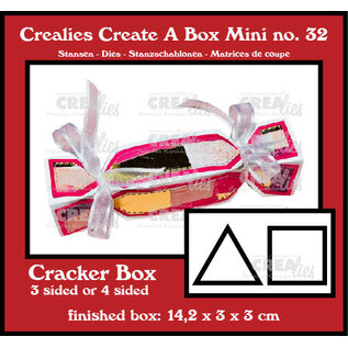 Crealies Stansset Cracker mini no.32