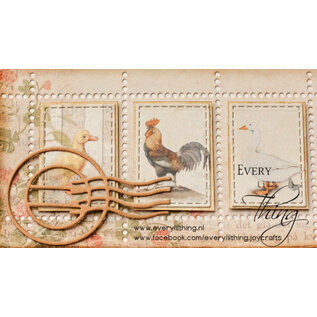 Crealies Stans Poststempel