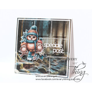 Crealies Tekst stans Speciale Post