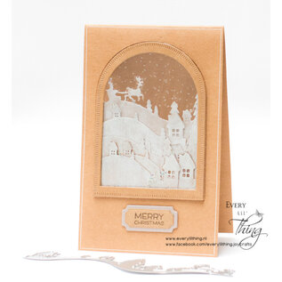 Crealies Crea Nest Lies XXL Bogen met kleine streepjes 176