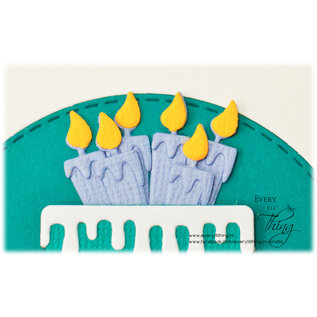 Crealies Stansset Taart 101