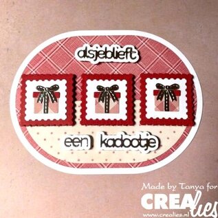 Crealies Stansset Cadeau middel en klein 104