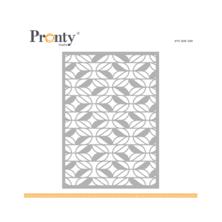 Pronty Mask Stencil Retro Tangle A5