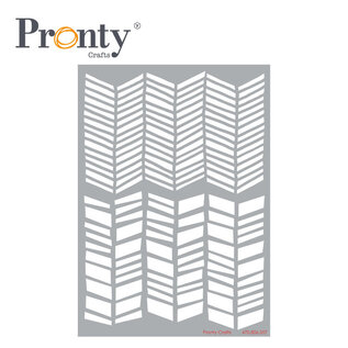 Pronty Mask Stencil Herringbone/Visgraat A5