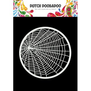 Dutch Doobadoo Mask Art stencil spinnenweb A5