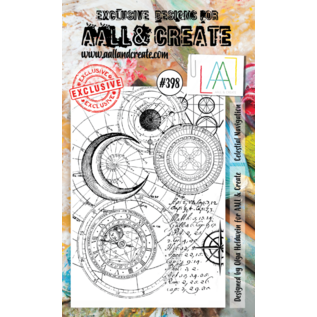AALL and Create Clear Stamp Set A6 Celestial Navigation