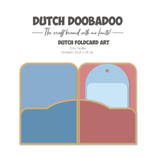 Dutch Doobadoo Foldcard art File folder A4