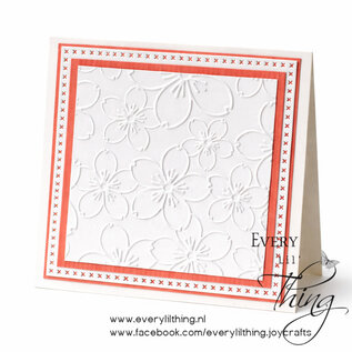 Vaessen Creative Embossing Folder Kersenbloesem A6