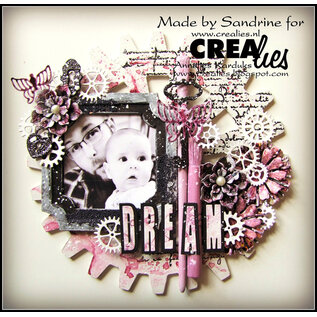 Crealies Stansset Alfabet Hoofdletters met Schaduw n.3