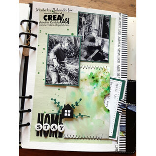 Crealies Stansset Alfabet Hoofdletters met Schaduw n.3