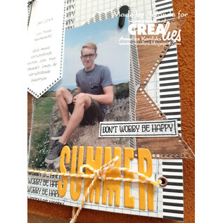 Crealies Stansset Alfabet Hoofdletters met Schaduw n.3