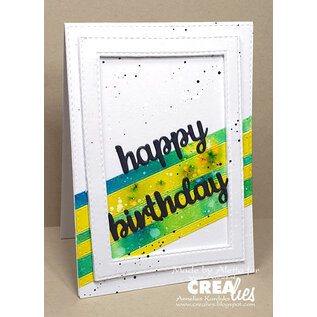 Crealies  Double Stitch Rectangle max. 12 x 16 cm /