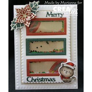 Crealies  Double Stitch Rectangle max. 12 x 16 cm /