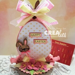 Crealies Stansset Konijn/Haas no.52