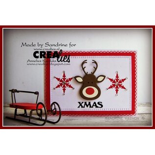 Crealies Stansset Rendier no.21