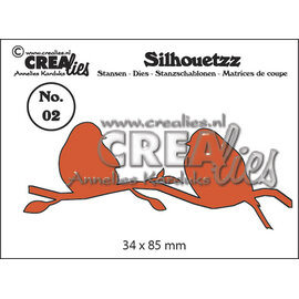 Crealies Stans Vogels