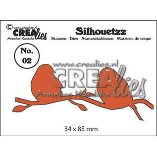 Crealies Stans Vogels no. 2