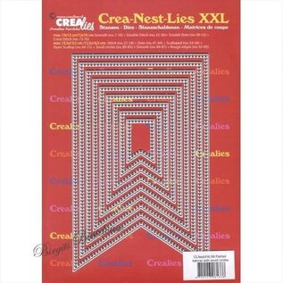 Crealies Crea-Nest-Lies XXL Banners met gaatjes no 98