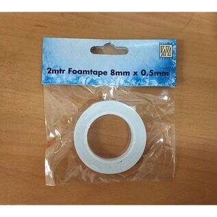 Nellie's Choice Foam Tape 8mmx 0,5 mmx 2mtr