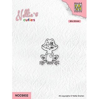 Nellie's Choice Clear Stamp Frog 2