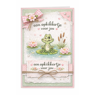 Nellie's Choice Clear Stamp Frog 2