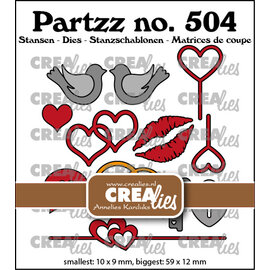 Crealies Stansset Mini Love