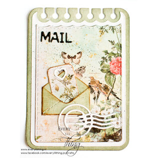 Crealies Stansmal X-tra no. 120 ATC Notebook Horizontaal