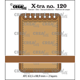 Crealies Stansmal X-tra no. 120 ATC