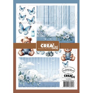 Crealies Knipvellen  Bundel 8 vellen Lente