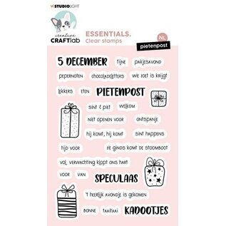 Studio Light Clearstamps - Pietenpost A6
