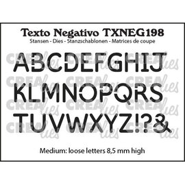 Crealies Stans middelgroot Alfabet