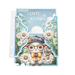 Crealies Stans middelgroot Alfabet no. 198