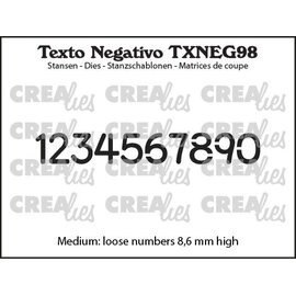 Crealies Stans Cijfers Middelgroot