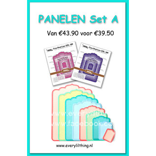 Crealies Voordeelset XXL Panelen A