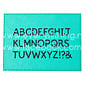 Crealies Stans Alfabet Groot no. 197