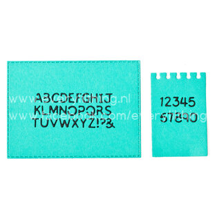 Crealies Stans mini Alfabet