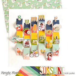 Simple Stories Papierblok Summer Snapshots 6x8 Inch