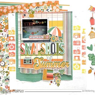 Simple Stories Papierblok Summer Snapshots 6x8 Inch