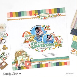 Simple Stories Papierblok Summer Snapshots 6x8 Inch