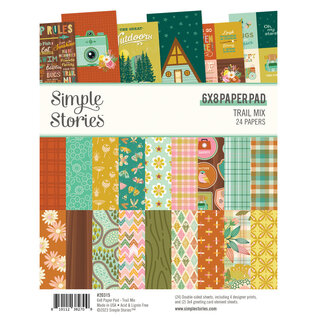 Simple Stories Papierblok Trail Mix 6x8 Inch