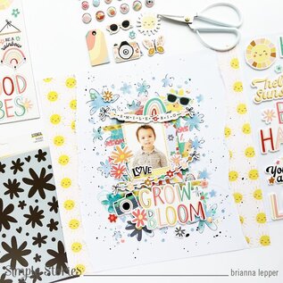 Simple Stories Papierblok Boho Sunshine 6x8 Inch