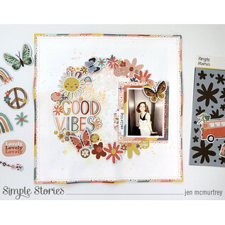 Simple Stories Papierblok Boho Sunshine 6x8 Inch