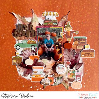 Simple Stories Papierblok Harvest Market 6x8 Inch