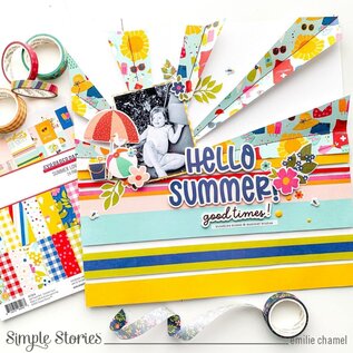 Simple Stories Papierblok Summer Lovin' 6x8 Inch