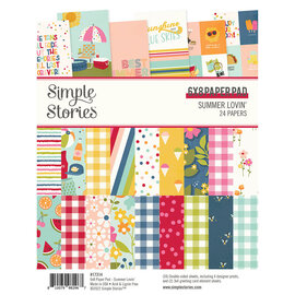 Simple Stories Papierblok Summer Lovin' 6x8 Inch