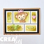 Crealies Stansset Aap